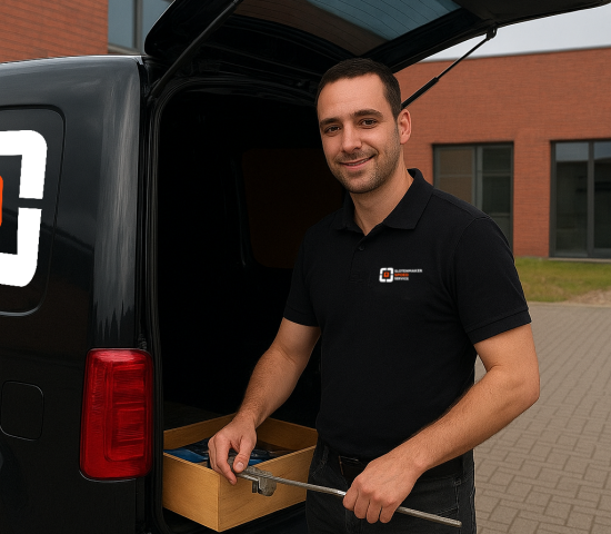 bijzetslot plaatsen driepuntssluiting Inbraakschade herstellen